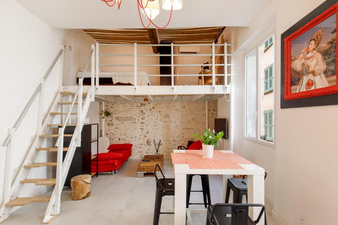 Superb Air-Conditioned Loft In The Heart Of Viel Antibes Exterior photo