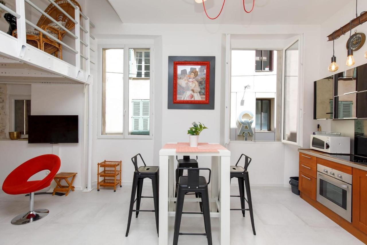Superb Air-Conditioned Loft In The Heart Of Viel Antibes Exterior photo