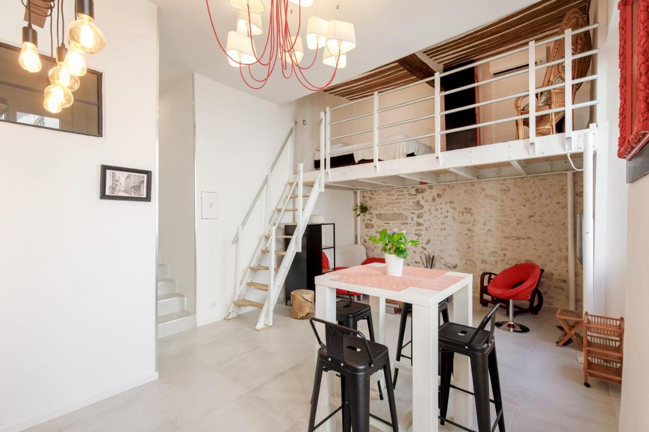 Superb Air-Conditioned Loft In The Heart Of Viel Antibes Exterior photo